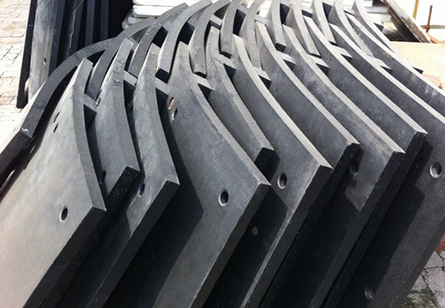 Ordinary High Manganese Steel Lining Ball Mill Liner